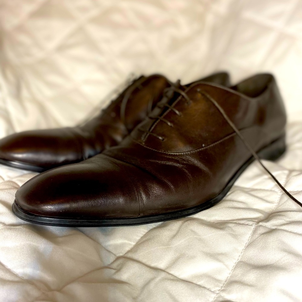 Lightly used Ferragamo Boston Calfskin